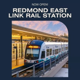 Close to the center of everything a rail station