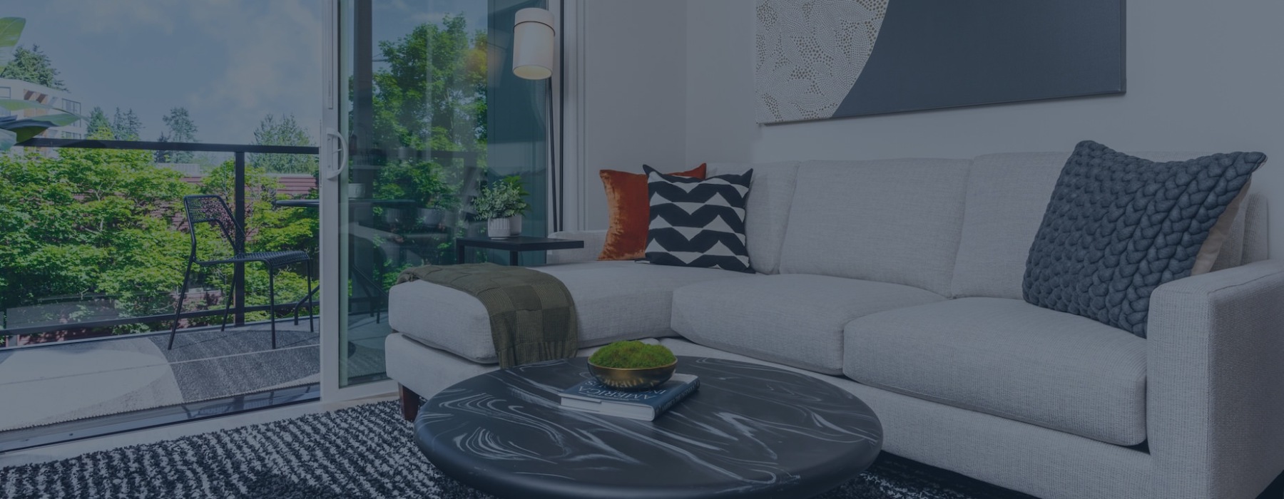 Spacious living areas to recline and recharge a living room with a couch and a coffee table